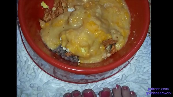 Spitting Food for My Dog Slave