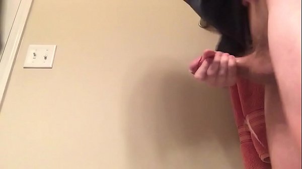 Huge Cocked Man cums in under a minute of a self-handjob