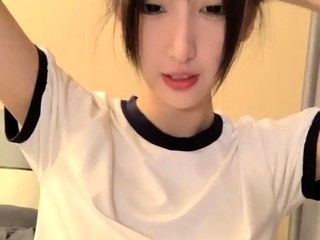 Amateur asian teen licks ass and sucks cock