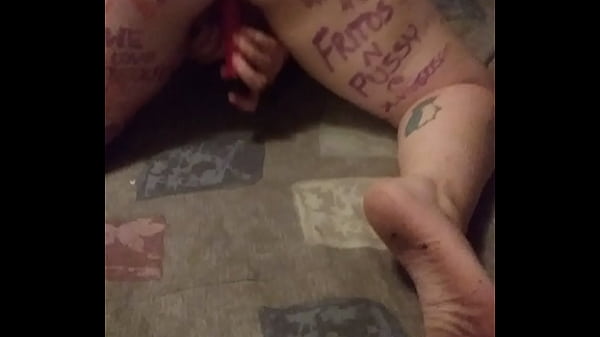 Doggy style masturbation