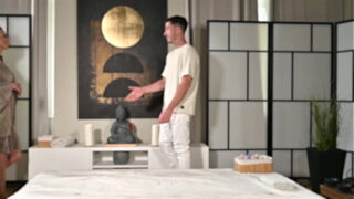 Cock Hungry MILF Olivia del Rio Tempts Horny Masseurs Into DP Threesome GP3321